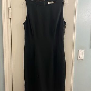Calvin Klein Classic Black Midi Dress